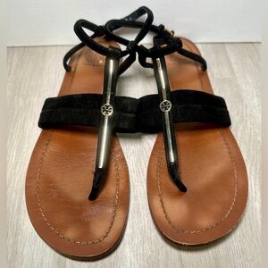 Tory Burch T Logo Thong Sandals 7.5
